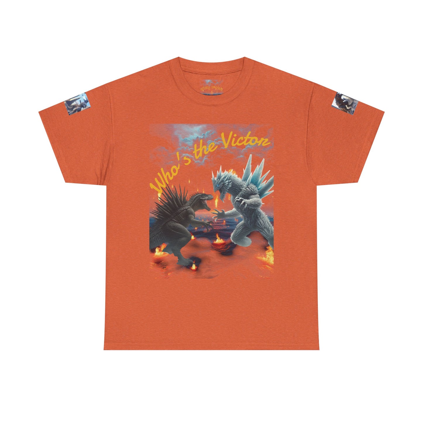 Epic Monster Battle Graphic Tee, Casual Wear, Gift for Gamers, Anime Fans, Godzilla Lovers, Fun Statement Shirt, Quirky Outfit