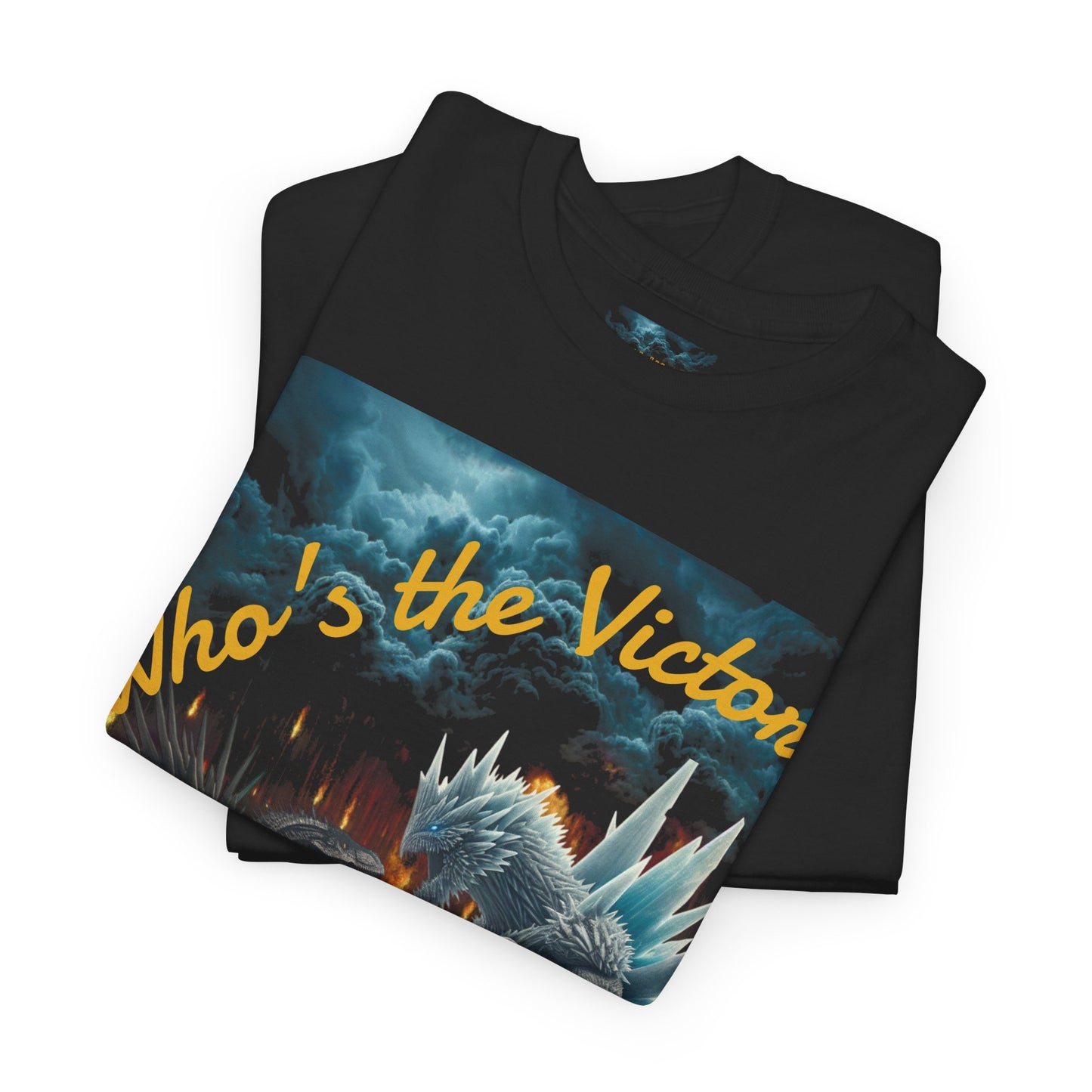 Epic Monster Battle Graphic Tee, Casual Wear, Gift for Gamers, Anime Fans, Godzilla Lovers, Fun Statement Shirt, Quirky Outfit