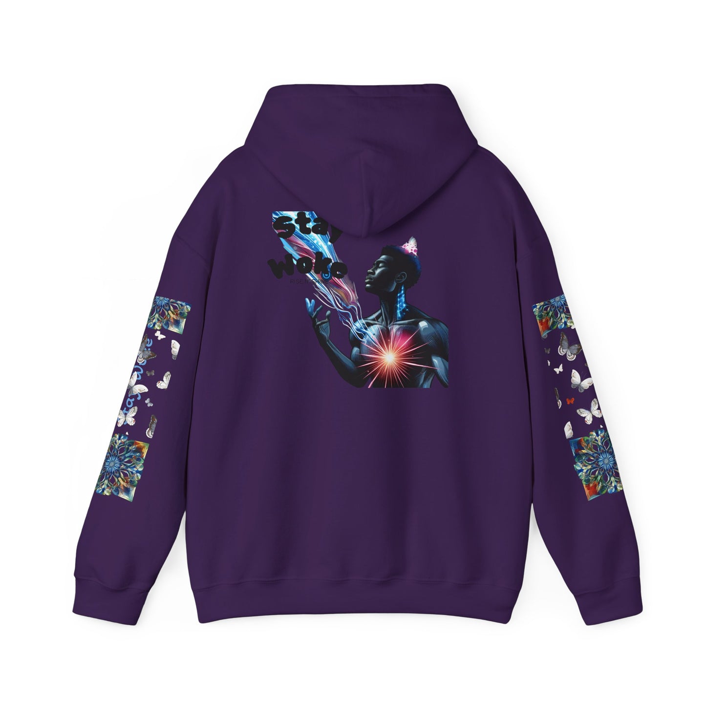 Hooded Sweatshirt - Stay Woke and Fashionable - Unisex