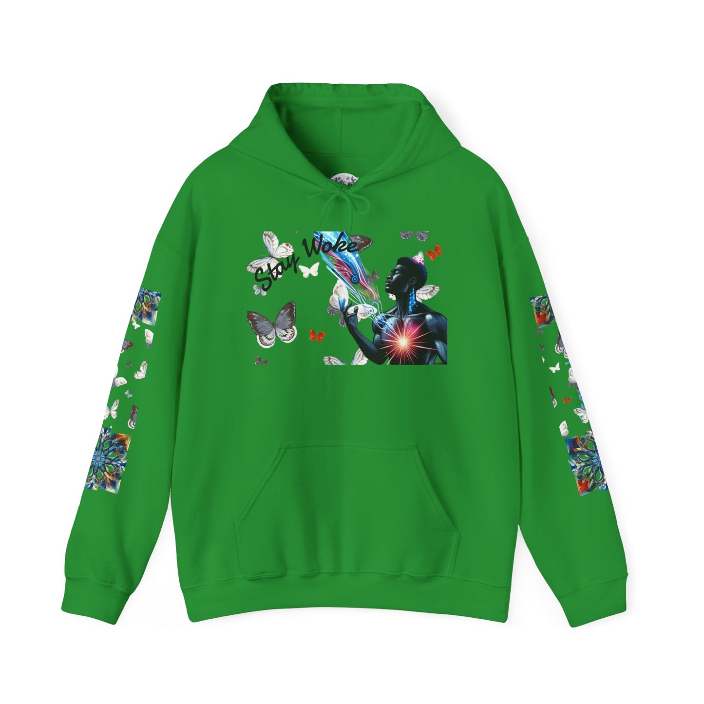 Hooded Sweatshirt - Stay Woke and Fashionable - Unisex