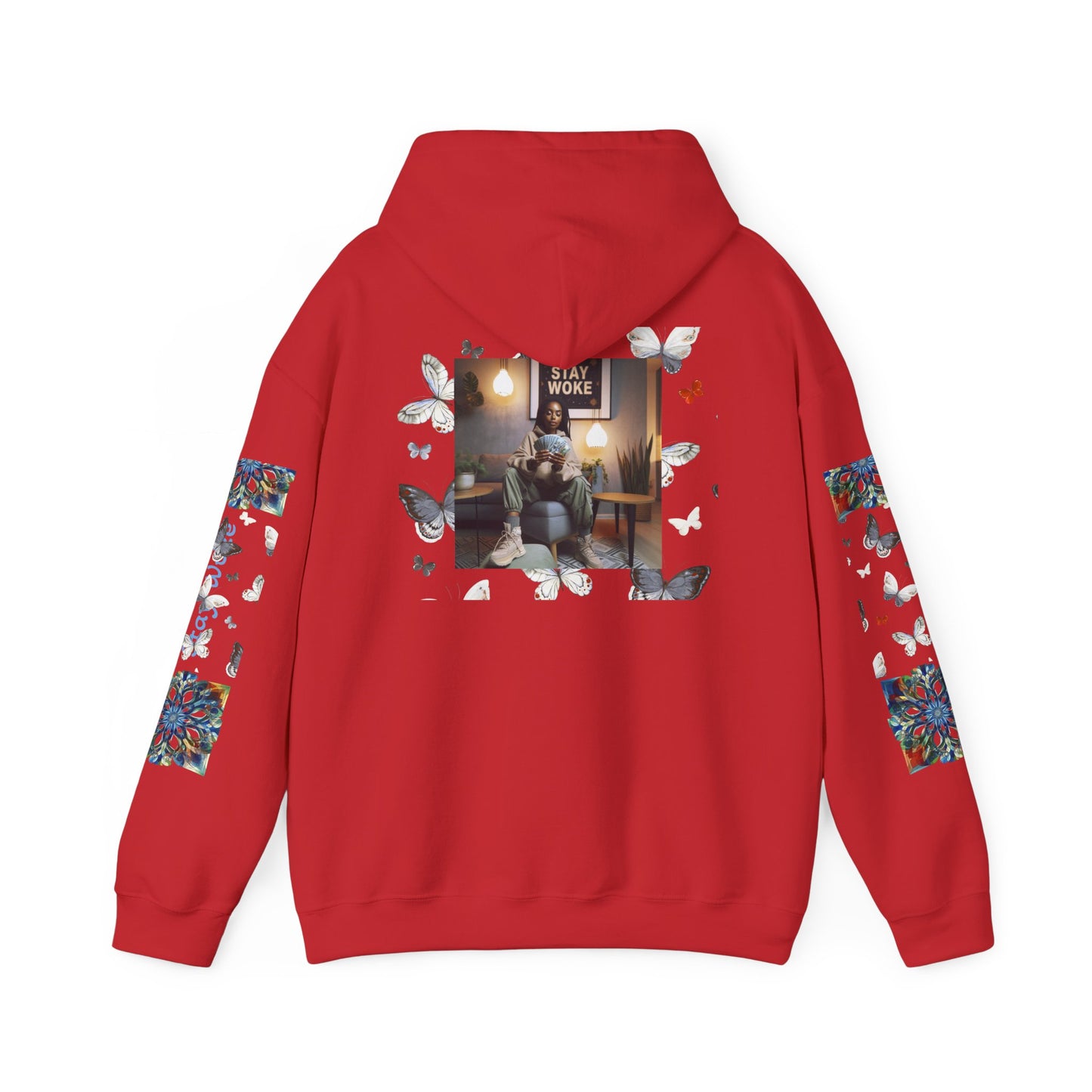 Hooded Sweatshirt - Stay Woke and Fashionable - Unisex