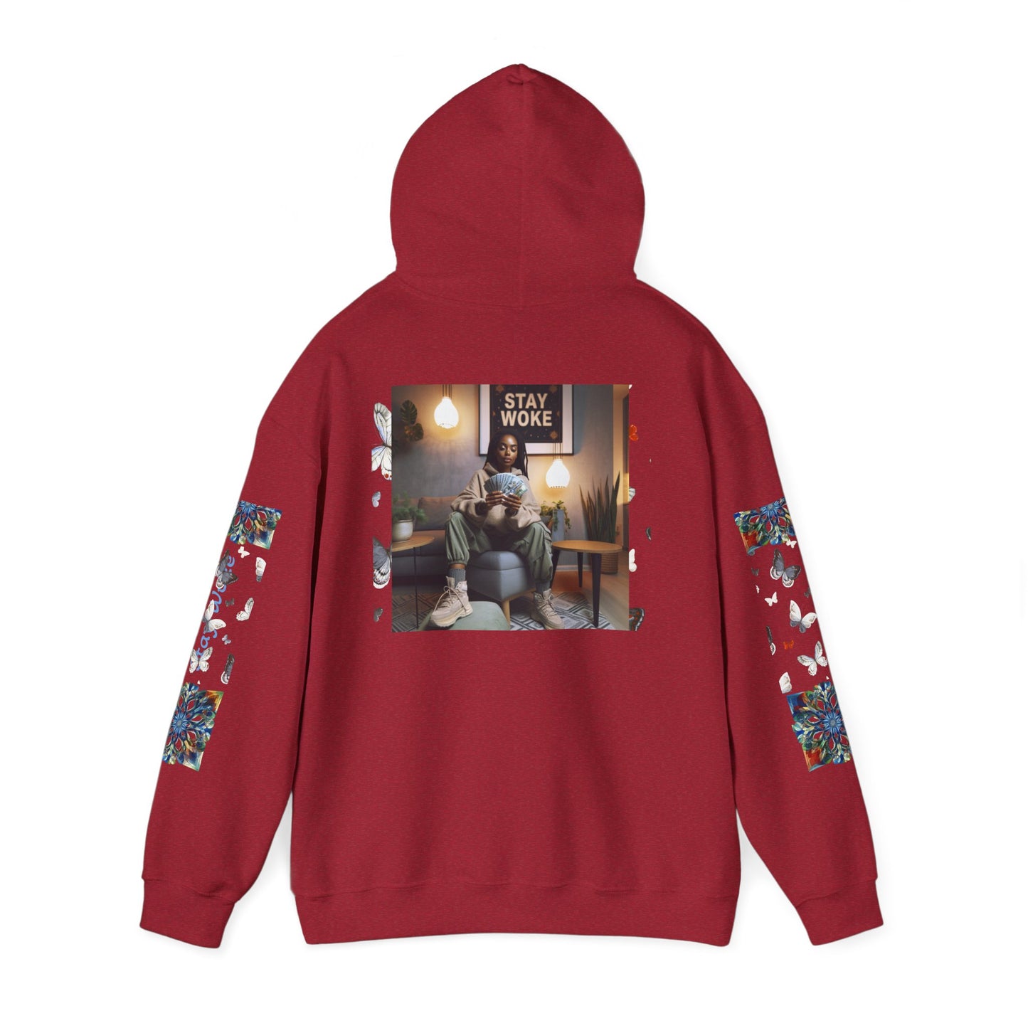 Hooded Sweatshirt - Stay Woke and Fashionable - Unisex