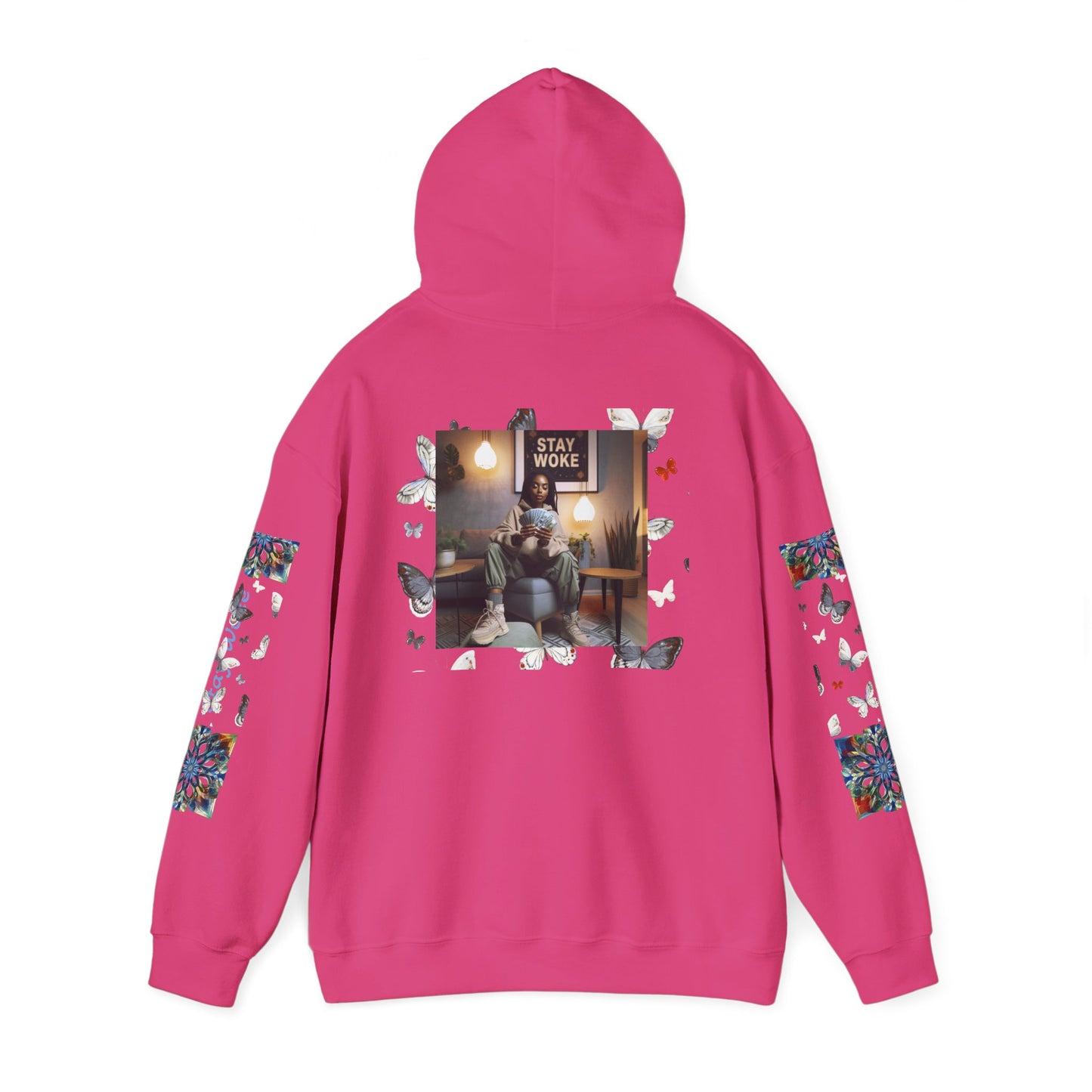 Hooded Sweatshirt - Stay Woke and Fashionable - Unisex