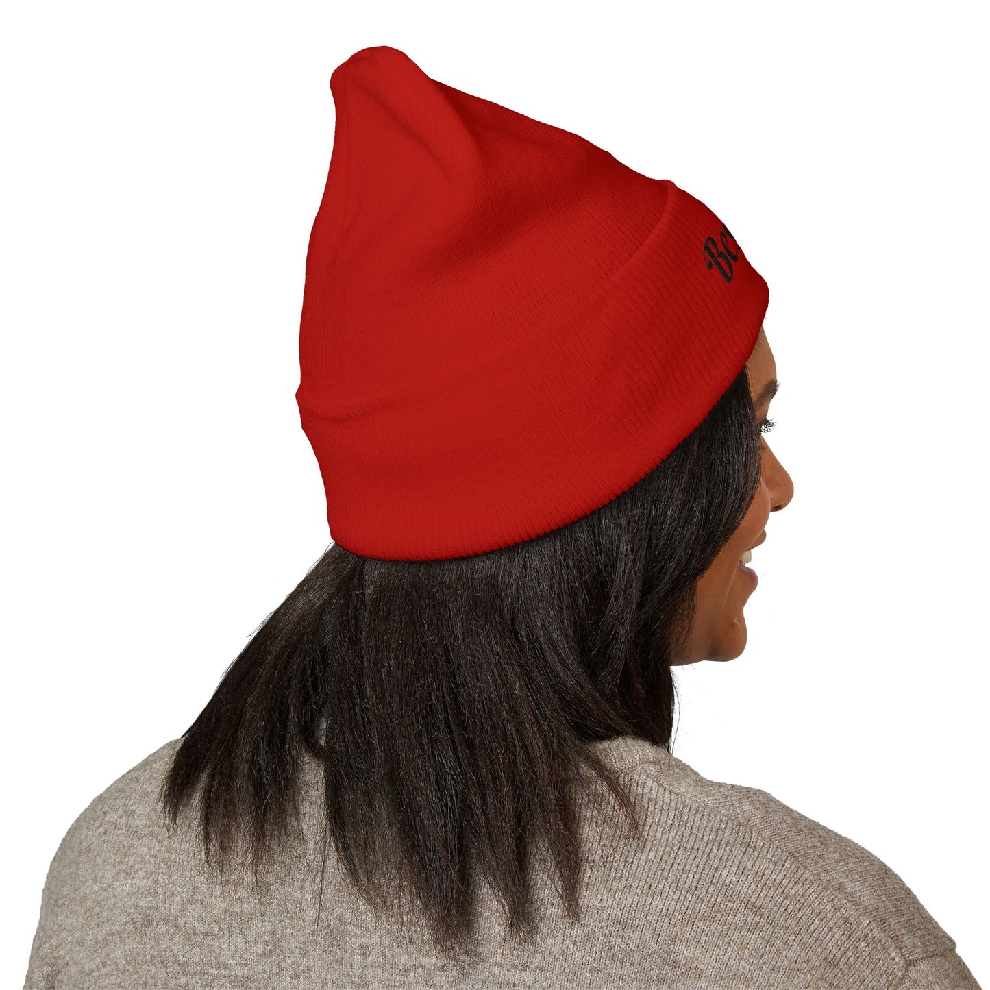 Best Dad Classic Cuffed Beanie, Embroidered Beanie Hat, Father's Day Gift, Winter Fashion, Cool Weather Accessory