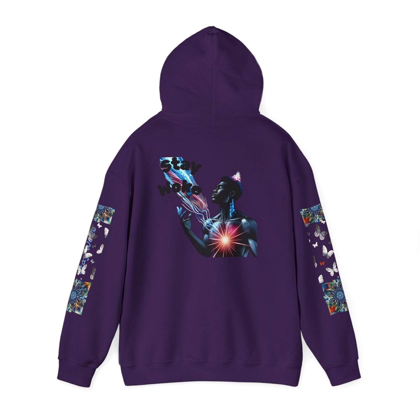 Hooded Sweatshirt - Stay Woke and Fashionable - Unisex