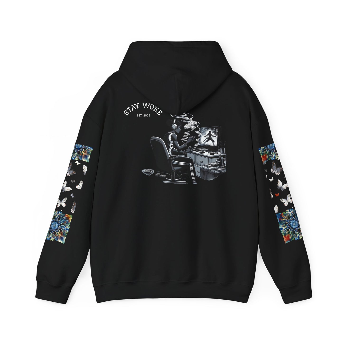Hooded Sweatshirt - Stay Woke and Fashionable - Unisex